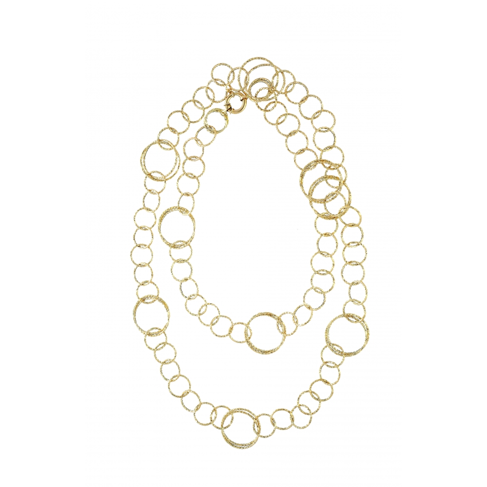 Italian 18kt gold necklace