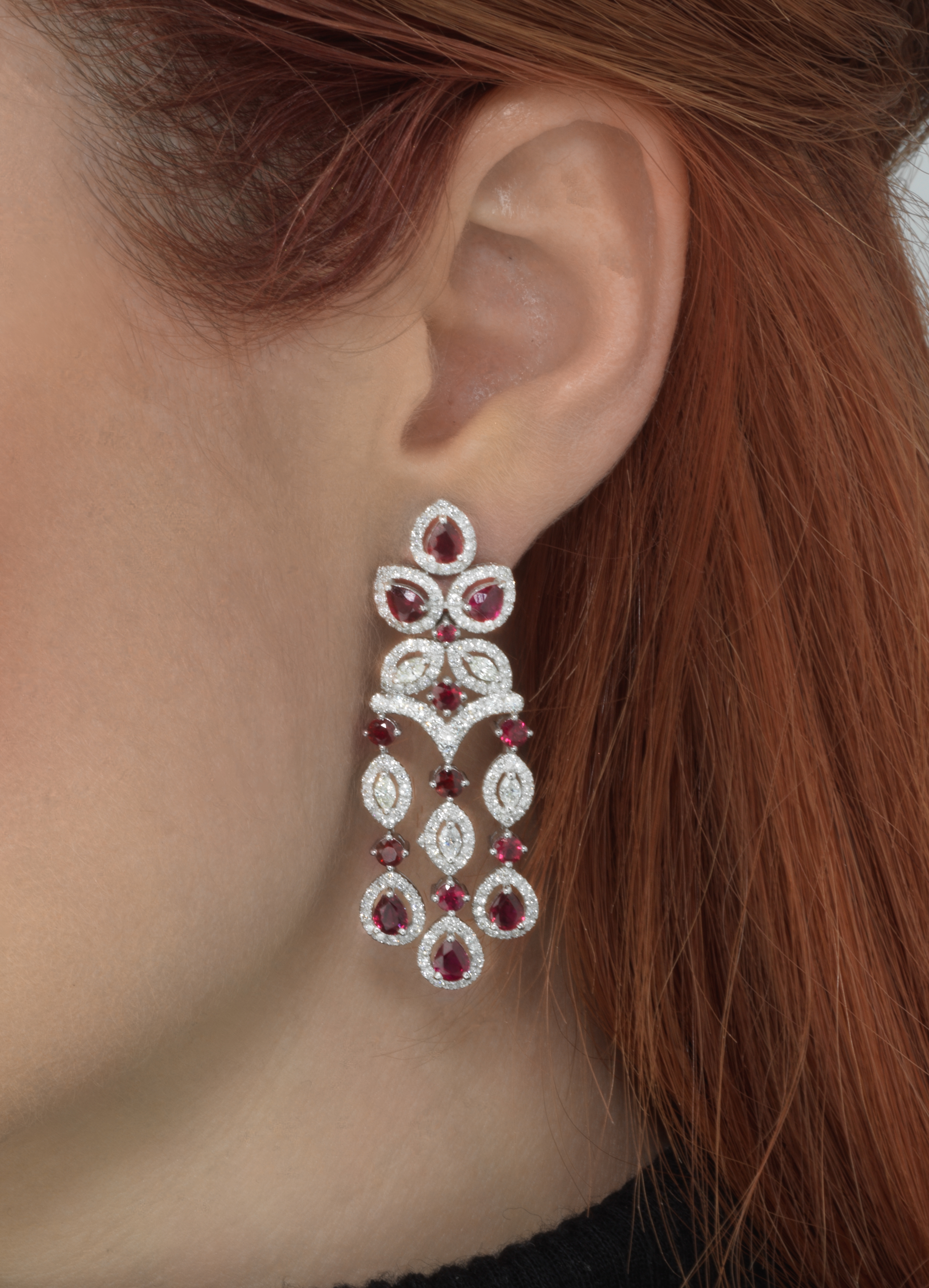 Pin by Bee M on Jewelry | Diamond earrings indian, Long diamond earrings,  Indian jewellery design earrings